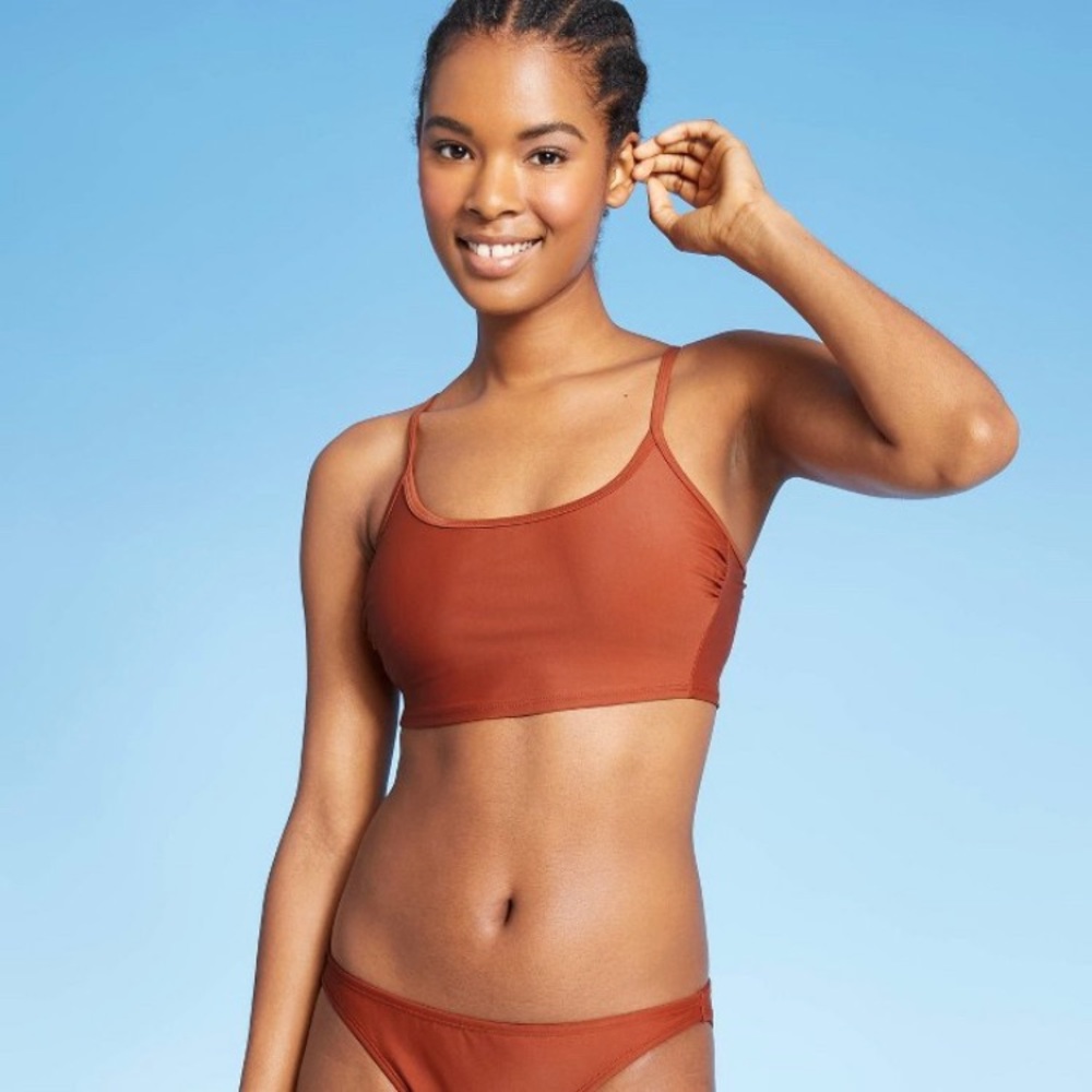Longline Bikini Top